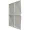 Ekena Millwork 19 5/8in. W x 19 5/8in. H Edinburgh EnduraWall Decorative 3D Wall Panel Covers 2.67 Sq. Ft. WP20X20EDGBE - alternate 4